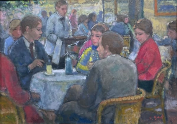 Francois Gall (1912-1987), Cafe de la Paix