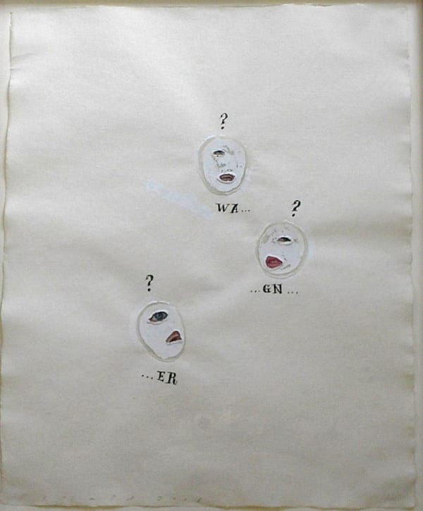 Jaume Plensa (b.1955), Wagner 1, 2006