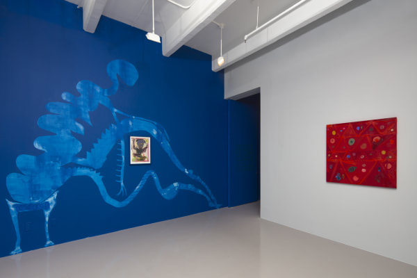 Installation View of Uman: I Love You After Everything at Nicola Vassell Gallery. Photo: Lance Brewer