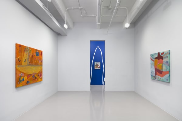 Installation View of Uman: I Love You After Everything at Nicola Vassell Gallery. Photo: Lance Brewer