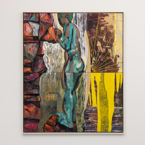 Figure with Falling Water, 2016
