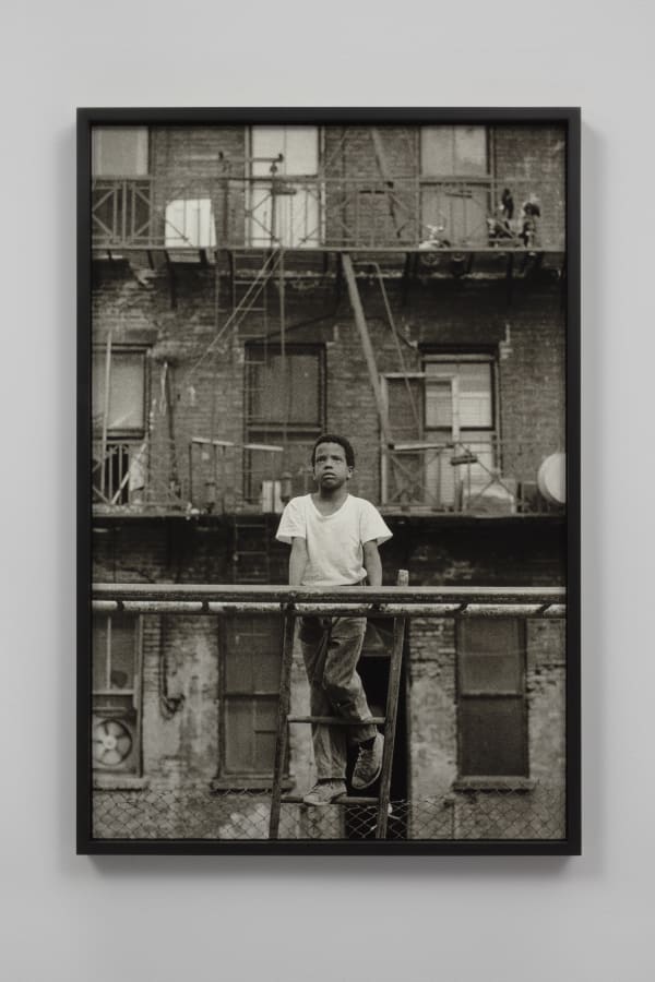 Ming Smith, Harlem Boy (Harlem, NY), 1972. Image courtesy of the artist and Nicola Vassell Gallery.