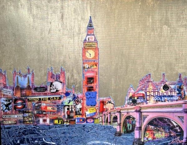 80 X 100 CM URBAN COMMISSION BY AMBER JANE RAAB VIEW AMBER'S COLLECTION