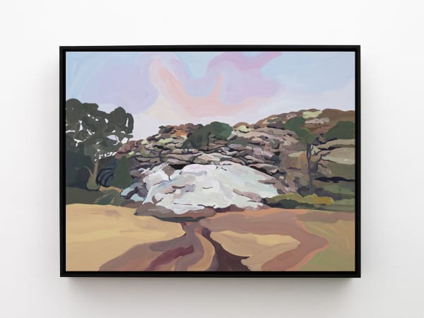 Thea Anamara Perkins Station 6, 2021 acrylic on clayboard 45.7 x 61 cm