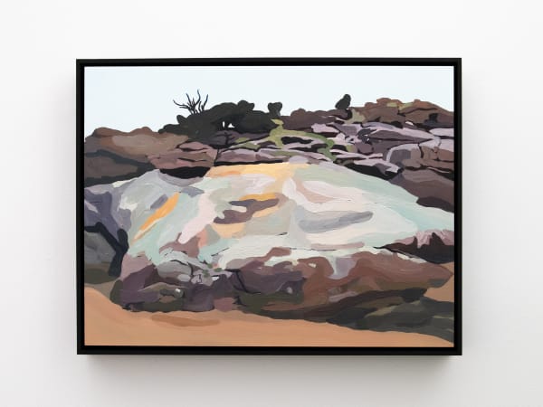 Thea Anamara Perkins Station 3, 2021 acrylic on gessobord 45.7 x 61 cm