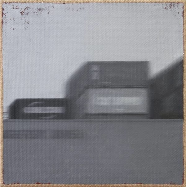 Peripheral View 21 2018 Oil And Acrylic On Linen 30 X 30Cm Copy