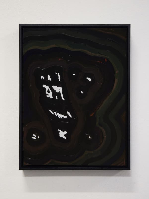 Thea Anamara Perkins Pwarrtyeme 3 2022 Acrylic On Board 40 5 X 30 5 Cm Framed