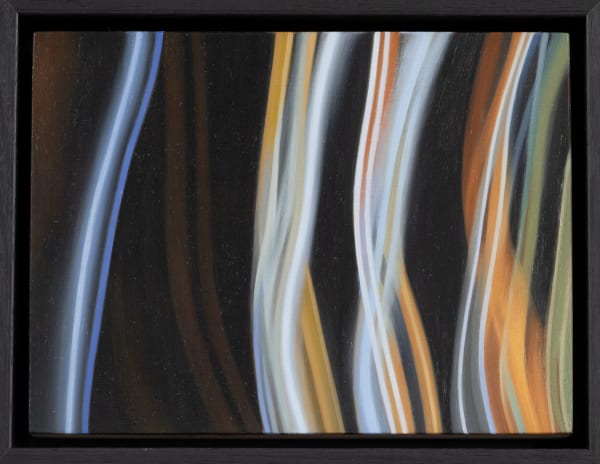 Joshua Charadia Fragment 2, 2025 oil on board 15 x 20 cm