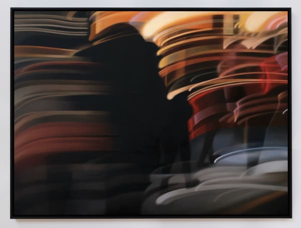 Joshua Charadia Their hearts the ocean, 2025 oil on board 90 x 120 cm