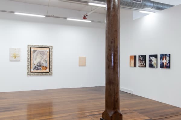 Savannah Jarvis Like holding a live wire and a thistle, 2025 oil on board 51 x 40 cm