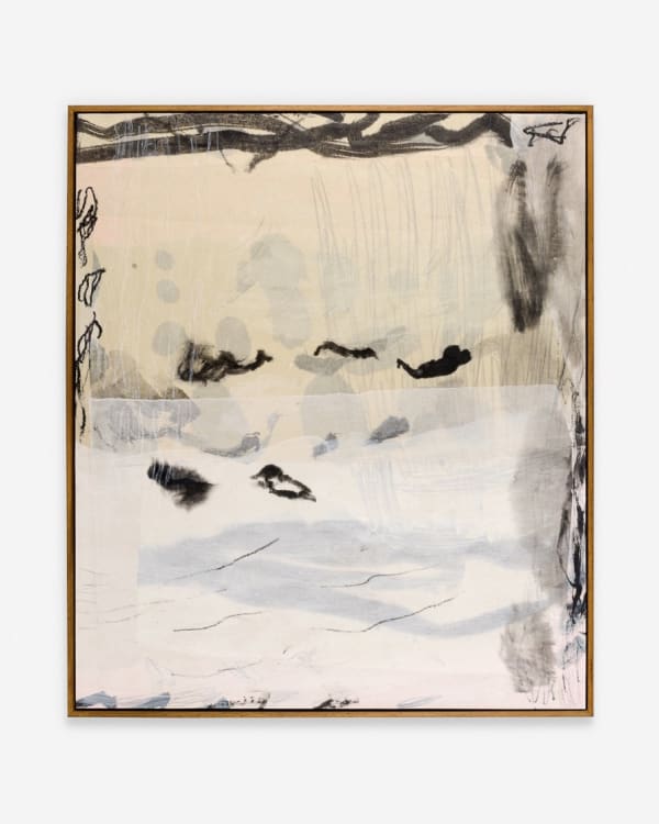 The Sauce of the Capitol, 2024, acrylic, ink, pencil, paper on board, 62 x 72cm