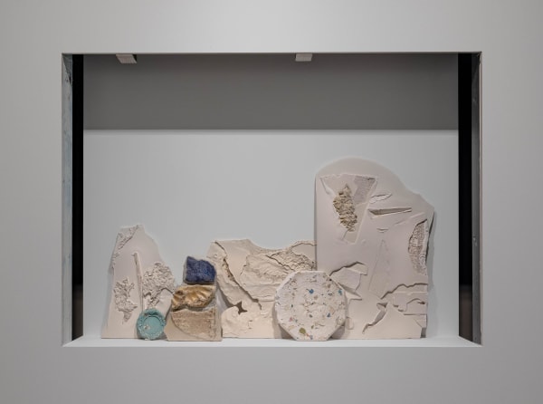 Mason Kimber, Fragments 2025. Installation view, ‘Mason Kimber: A Caressing Gaze’, UNSW Galleries, 2025. Photograph: Jacquie Manning