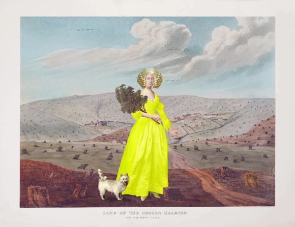 JOAN ROSS Land of the broken hearted, 2021 hand-coloured pigment print on rag paper 71 x 94 cm / 85 x 106 cm (framed) edition of 8 + 2 AP