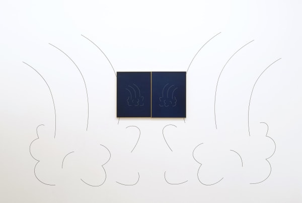 Tom Blake - leaves in a stream (index), 2025
