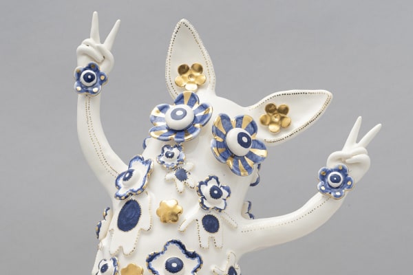 Vipoo Srivilasa - Self-portrait as a cat king, 2025