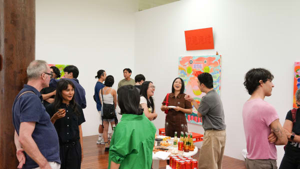 Lunar New Year morning tea with Casey Chen & Louise Zhang.