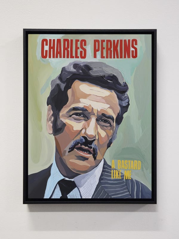 THEA Anamara Perkins A Bastard Like Me, 2021 acrylic on gessobord 40.5 x 30.5 cm / 43.5 x 33.5 cm (framed) Acquired by Museum and Gallery of the Northern Territory