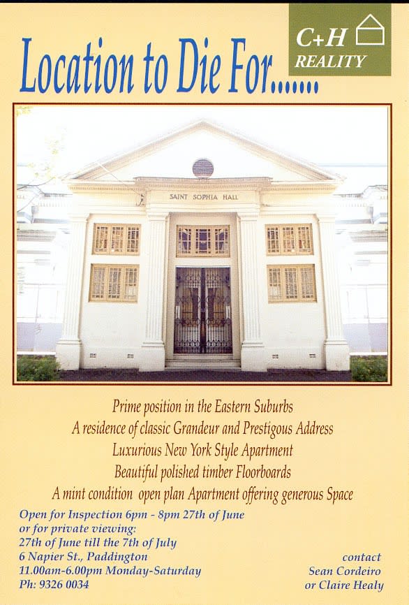 Claire Healy & Sean Cordeiro: Location to Die For