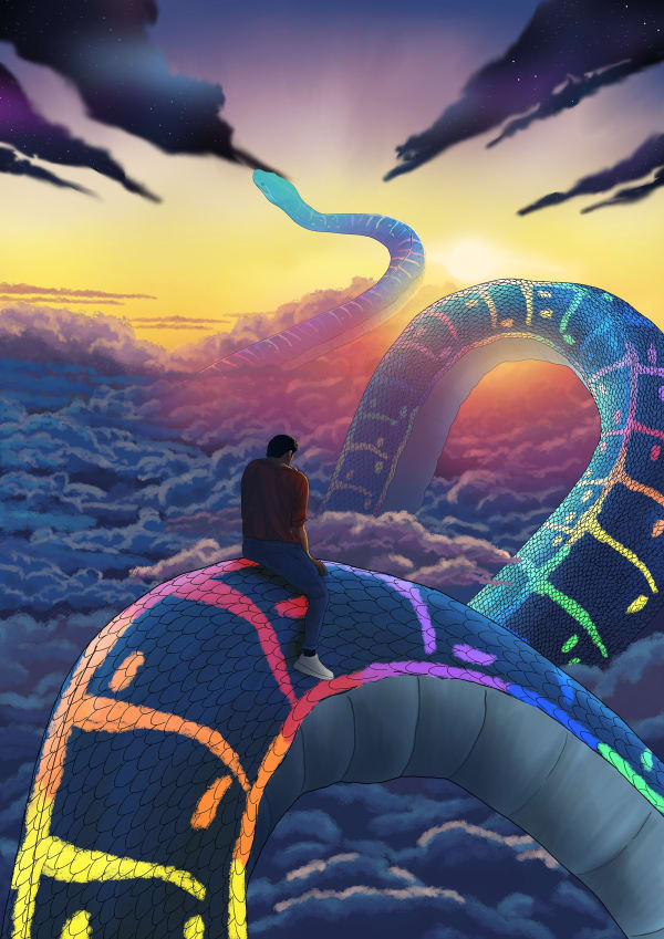 Blak Rainbow: L’Art de Dylan Mooney