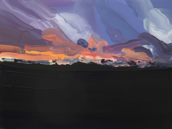 Thea Anamara Perkins Mackay Gothic 1, 2024 acrylic on board 30 x 40 cm