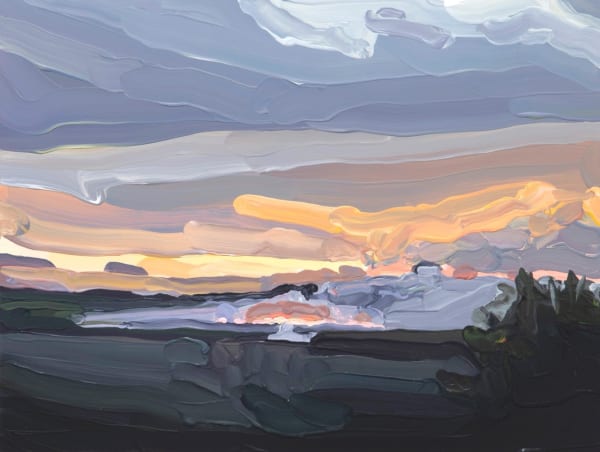 Thea Anamara Perkins Mackay Gothic 2, 2024 acrylic on board 30 x 40 cm