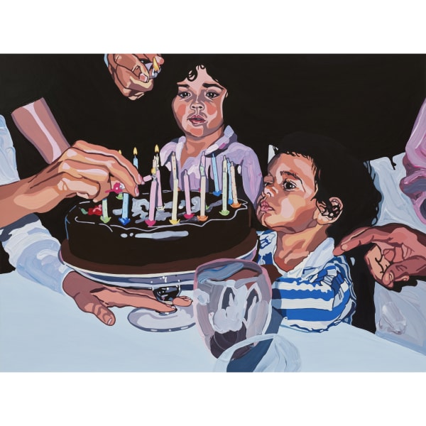 Thea Anamara Perkins Warren Ball Avenue 2023, acrylic on board, 30.5 x 40.5 cm, Art Gallery of New South Wales, La Prairie Art Award 2023 © Thea Anamara Perkins, image © Art Gallery of New South Wales