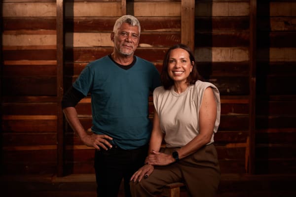 Darrell Sibosado and Frances Rings, photo by Daniel Boud.