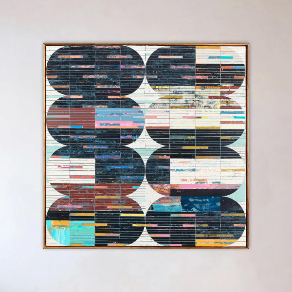 Sunny Taylor - Woven Landscape with Red II