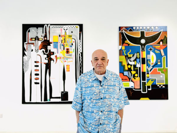 The Artistic Journey of Abol Atighetchi New Exhibition Setup