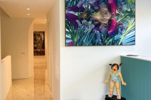 Oblong's artists at Villa Brasini, Forte dei Marmi