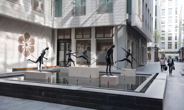 Permanet display at DIFC Dubai.