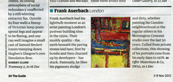 Frank Auerbach: Guardian