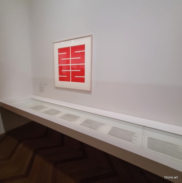 Vera Molnar - expo "Paris et Nulle Part Ailleurs" Palais de la Porte Dorée - Paris - sept. 2022
