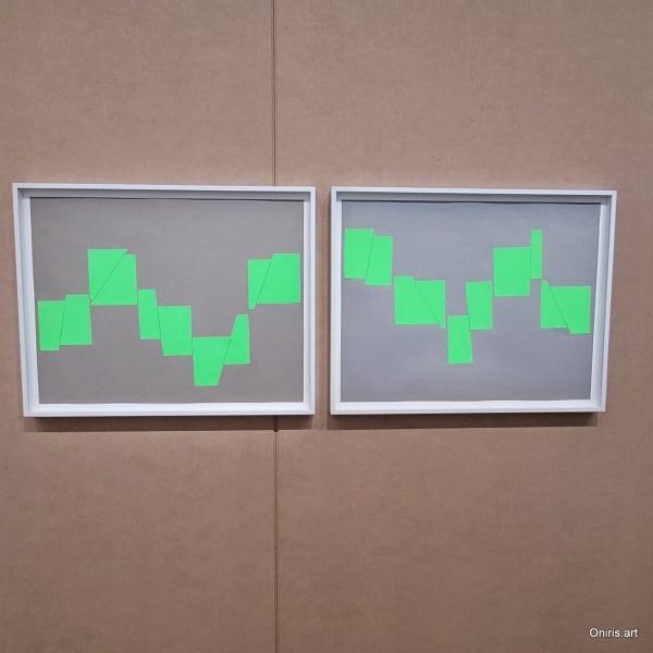 Vera Molnar - expo "Paris et Nulle Part Ailleurs" Palais de la Porte Dorée - Paris - sept. 2022