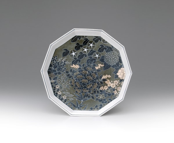 Imaizumi Imaemon XIV - Bowl with Japanese Apricot Design, 2017