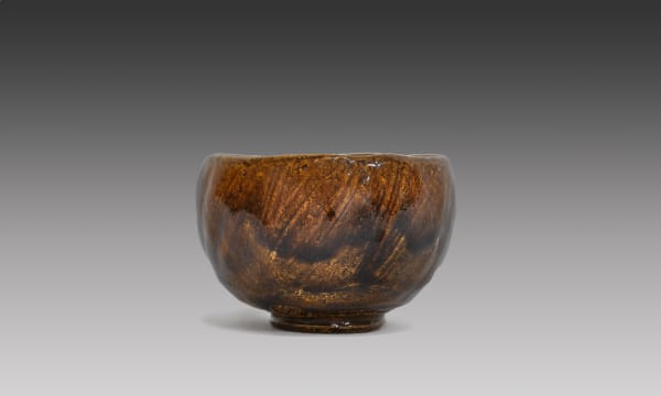 Ōhi Chōzaemon Toyasai X , Ohi Amber Tea Bowl 01, 2013