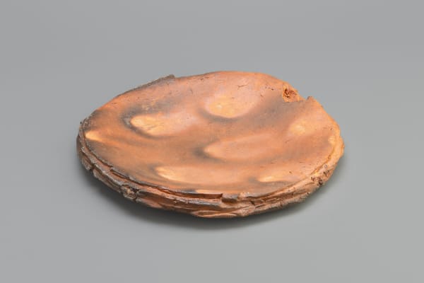Mori Ichiro, Bizen Vermilion Platter, 2024