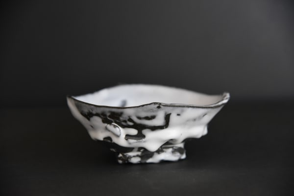 Itabashi Hiromi, White Glazed Black Tea Bowl, 2018