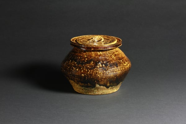 Ōhi Chōzaemon Toyasai X , Ohi Amber Water Container , 2013