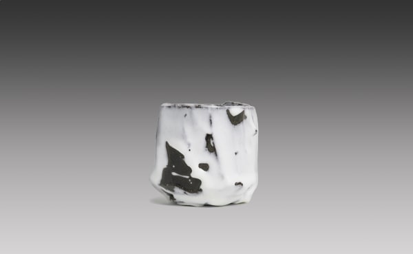 Itabashi Hiromi, White Glazed Black Tea Cup 02, 2022