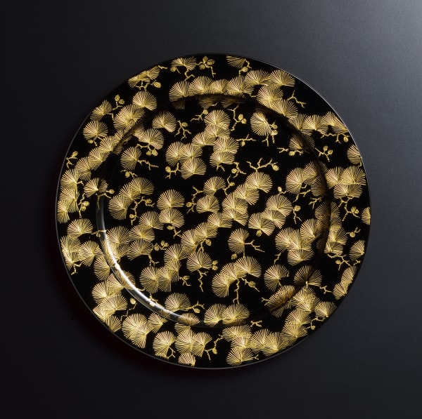 Tachi Ichiro of Senshudo, Plate - Pine, 2024