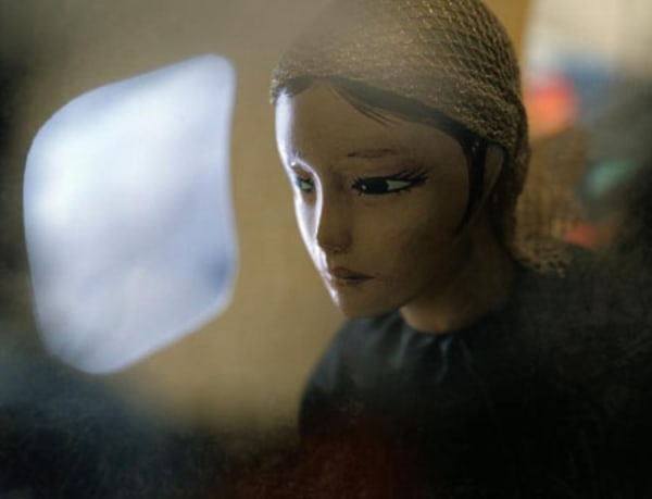 KOJI SEKIMOTO Jetlag 1999 Photo, acrylic 55.1 x 69.5cm