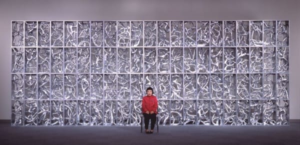 Yayoi Kusama with Shooting Stars 1992 mixed-media Niigata City Art Museum, 1992 Photo: Norihiro Ueno