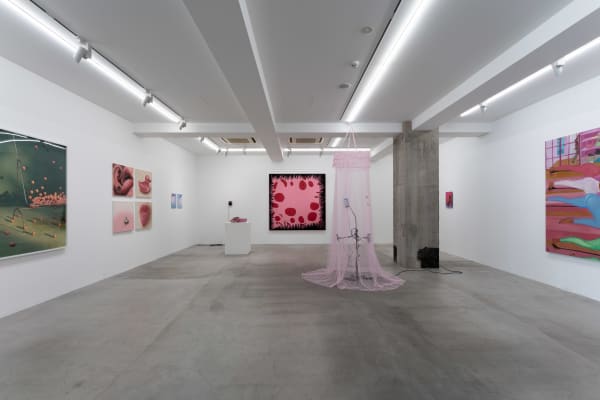 「Pink」（オオタファインアーツ）展示風景　撮影：鐘ヶ江歓一