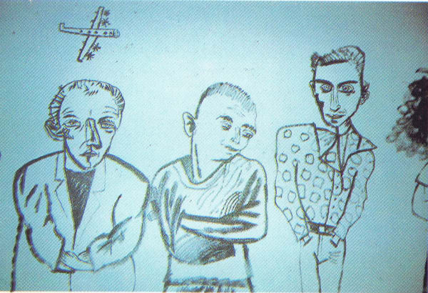 Aleksander Djikia The Portrait of the IRWIN group, 1992