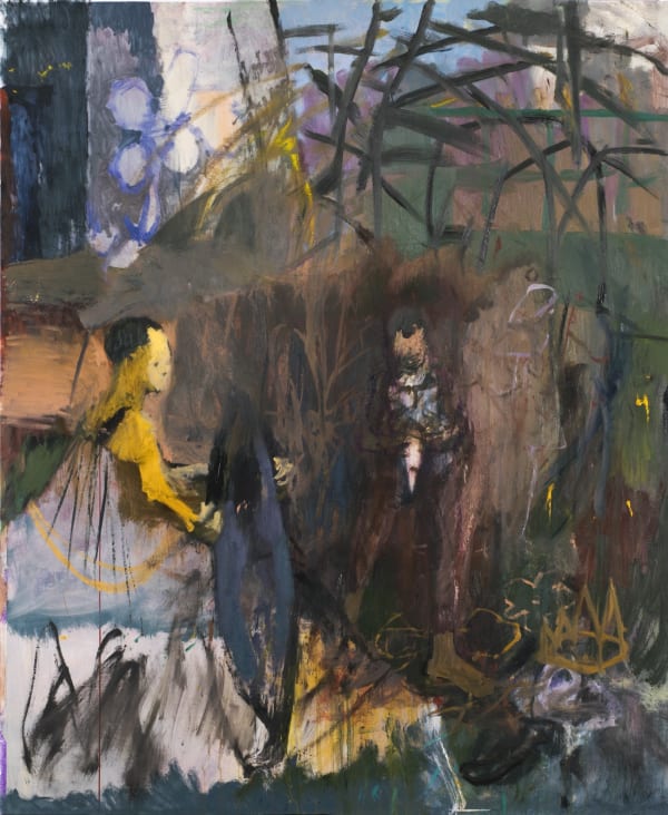 Леонид Цхэ Без названия, 2019 Холст, масло 248 х 204 см.