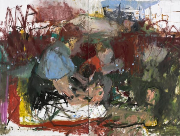 Леонид Цхэ Без названия, 2019 Холст, масло 300 х 193 / 300 х 204 см.