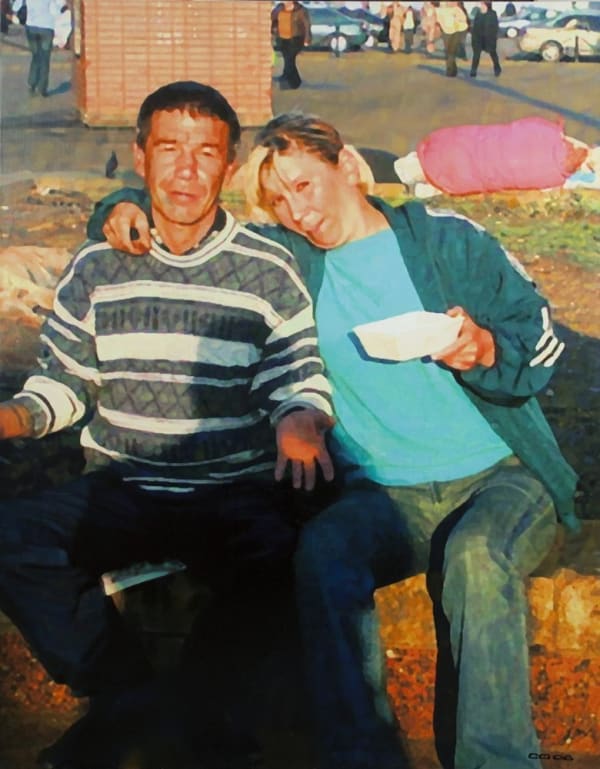 Semyon Faibisovich Two Merry Tramps, from the cycle RAZGULYAI, 2008