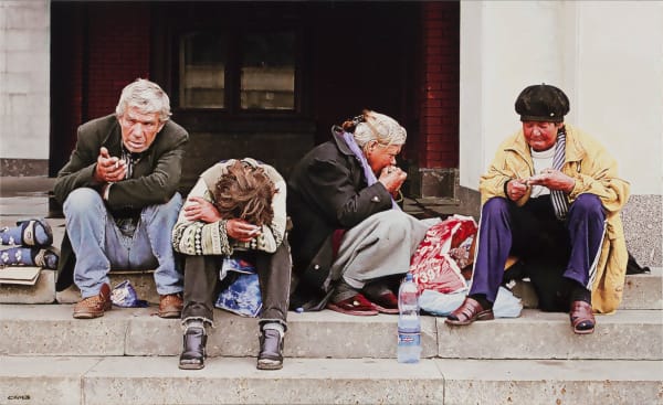 Semyon Faibisovich Food and Rest from the cycle «Kazansky V (Kazan railway station)», 2013