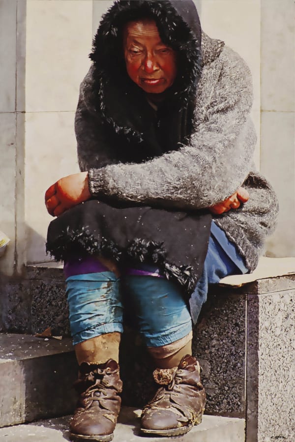 Semyon Faibisovich Despair from the cycle «Kazansky V (Kazan railway station)», 2013